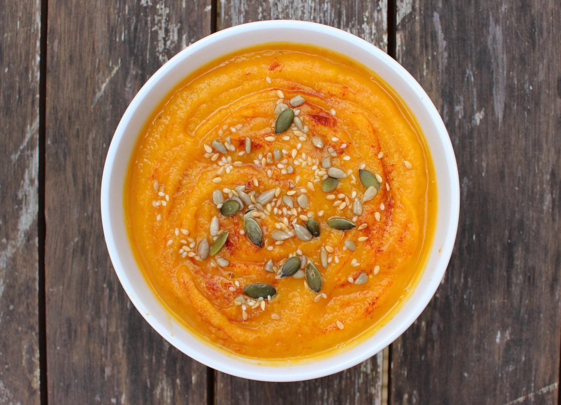 SEASON FAVOURITE: SQUASH & CARROT SOUP RECIPE